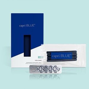 Capri Blue Fragranced Car Diffuser with Refills